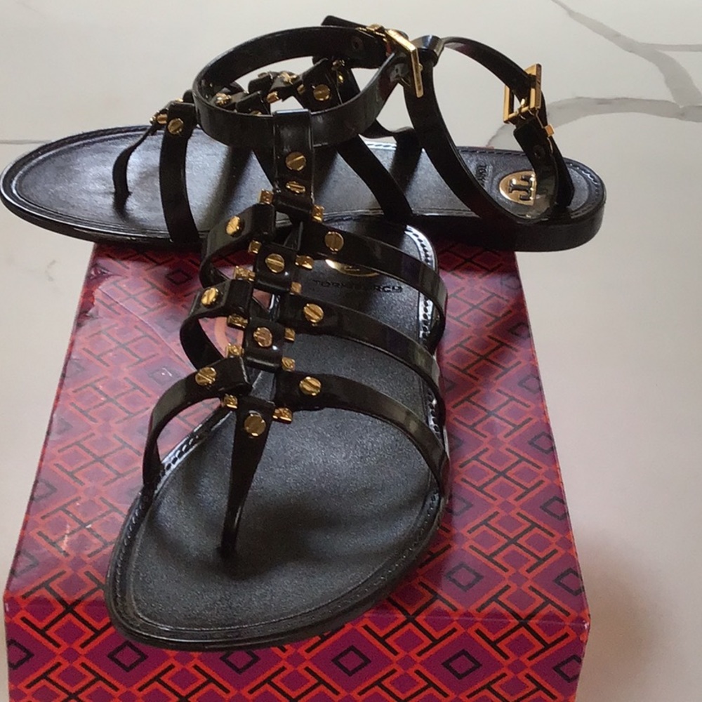 Tory Burch jelly gladiator sandals
